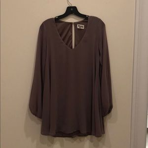 Show Me Your MuMu Taupe Dress XS